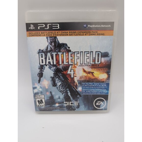 Battlefield 4 (Sony PlayStation 3, 2013) PS3 With Manual - Picture 1 of 4